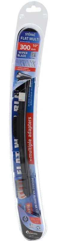 Vrácení Zdarma Stěrač FLAT MULTI s adaptéry 300mm