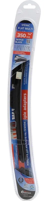Stěrač FLAT MULTI s adaptéry 350mm Oblíbený