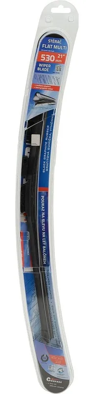 Hit Sezóny Stěrač FLAT MULTI s adaptéry 530mm