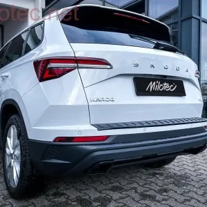 Škoda Karoq Facelift - Dummy, koncovky výfuku, Černý lesk - pro facelift Výhodná Nabídka