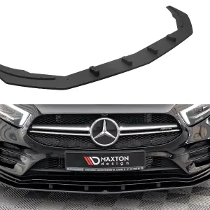 Mercedes třída A W177 A35, STREET PRO spoiler pod přední nárazník plast ABS, MAXTON DESIGN Výprodej