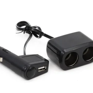 Rozdvojka autozapalovače + USB SOC1 Rychlé Dodání