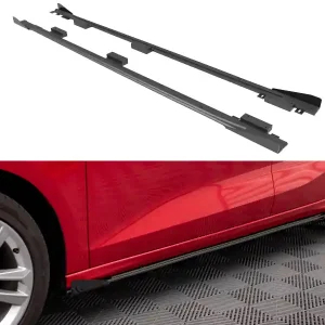 Audi A3 8Y, "Street pro" difuzory pod boční prahy, s křidélky, plast ABS, Maxton Design Super Cena