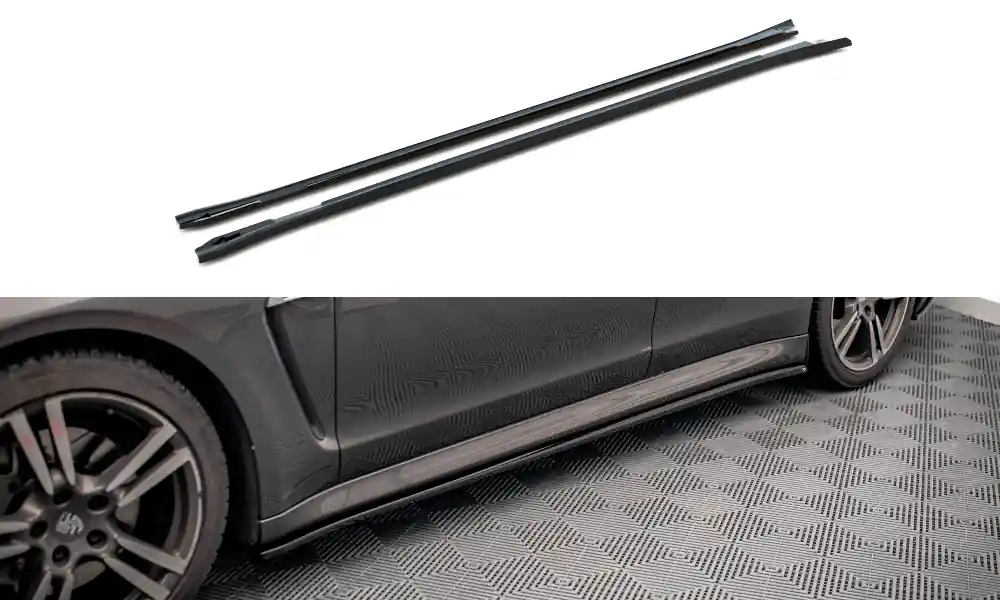 Přímo Od Výrobce Porsche Panamera 970, difuzory pod boční prahy ver. 2, Maxton Design