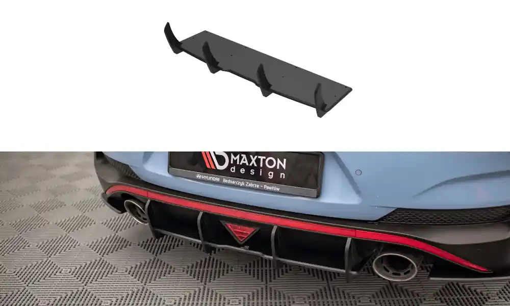 Vrácení Zdarma Hyundai i30 N Mk3 Fastback, ‘‘Street Pro‘‘ difuzor zadního nárazníku, Maxton Design