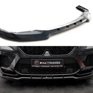 Ověřený BMW X6 M F96, spoiler pod přední nárazník, Maxton Design