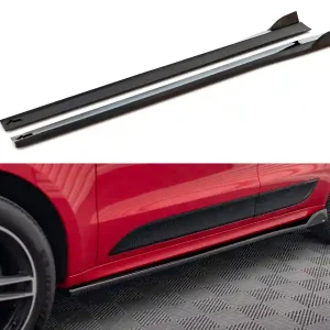 Novinka Porsche Macan Mk1 Facelift, difuzory pod boční prahy, Maxton Design