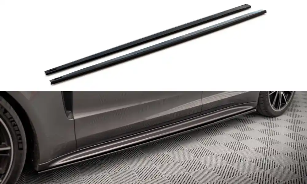 Top Prodej Porsche Panamera 971 E-Hybrid, difuzory pod boční prahy, Maxton Design