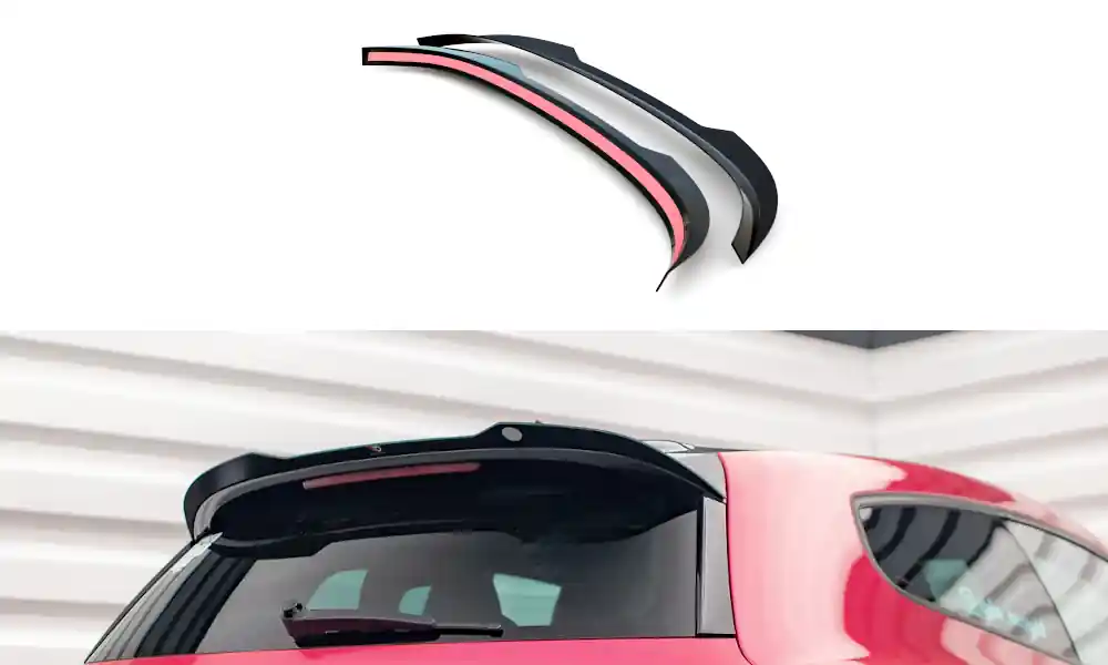 Autentický Volkswagen Scirocco Mk3, prodloužení spoileru ver. 2, Maxton Design