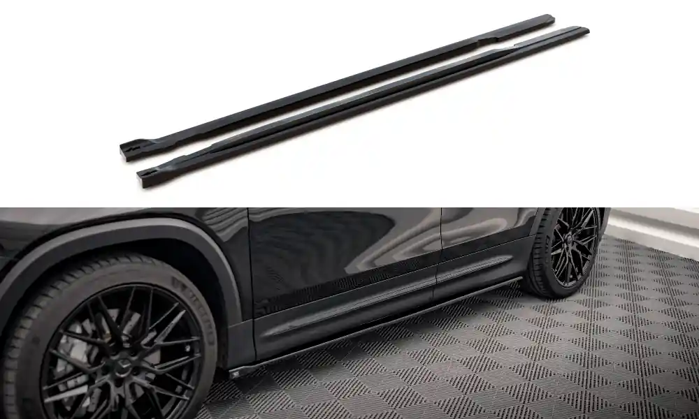 Mercedes GLB X247 35 AMG, difuzory pod boční prahy, Maxton Design Víkendová Akce