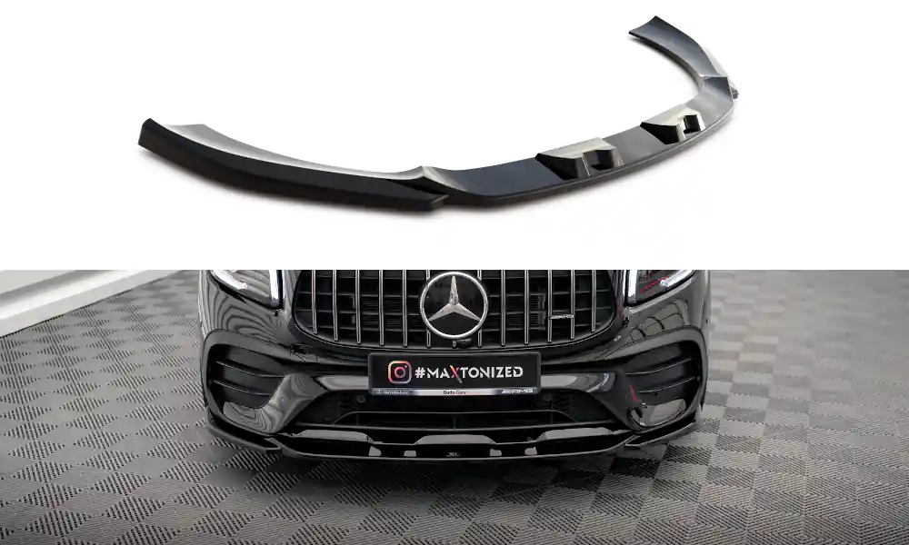 Nejprodávanější Mercedes GLB X247 35 AMG, spoiler pod přední nárazník ver. 2 Maxton Design