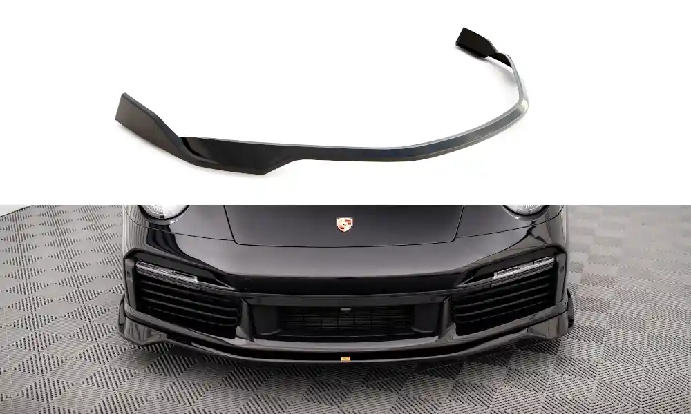Dokud Zásoby Vydrží Porsche 911 992 Turbo S, spoiler pod přední nárazník, Maxton design