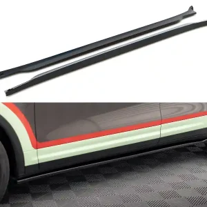 Zlevněný Porsche Cayenne Mk2, difuzory pod boční prahy, Maxton Design