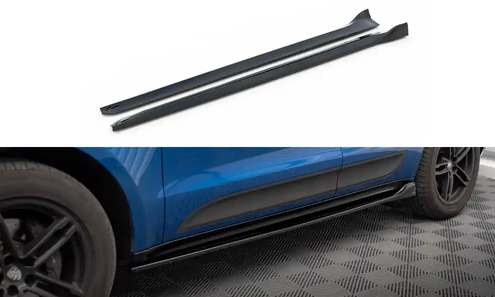 Porsche Macan Mk1, difuzory pod boční prahy, Maxton Design Bezpečná Platba