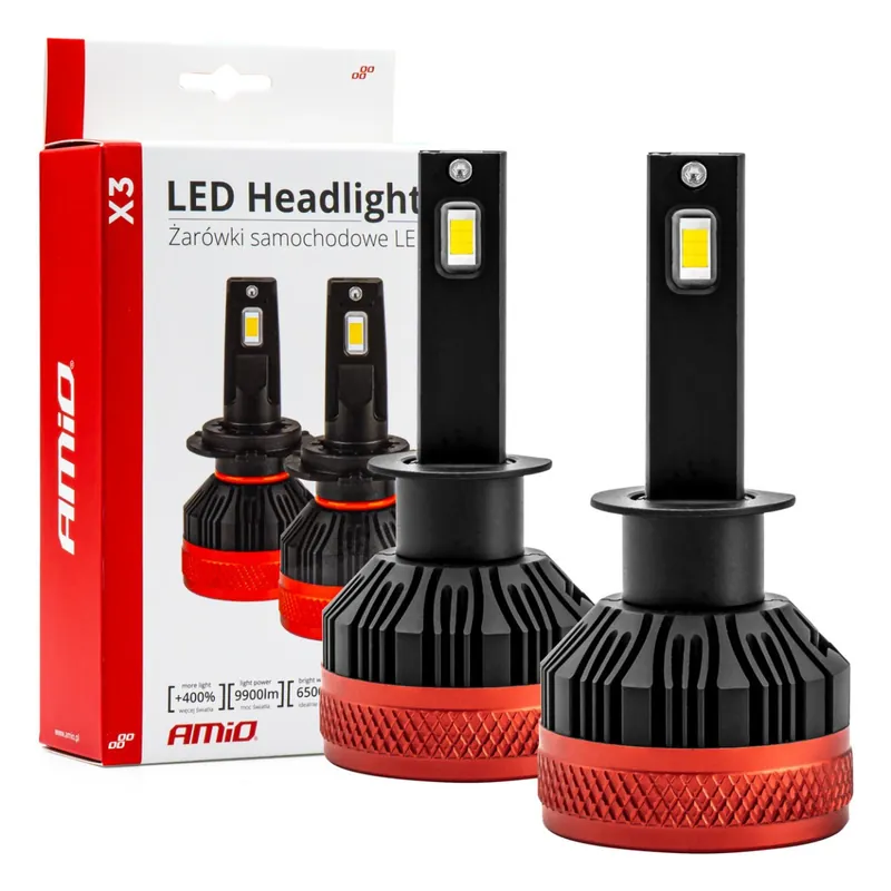 LED žárovky hlavního svícení X3 Series - H1 Finální Výprodej