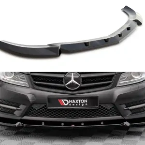 Mercedes C W204/AMG-Line Coupe, spoiler pod přední nárazník, Maxton Design Oblíbený