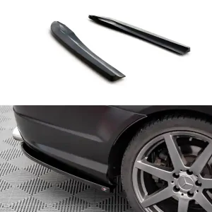 Mercedes C W204/AMG-Line Coupe, boční difuzory pod zadní nárazník, Maxton Design Originální