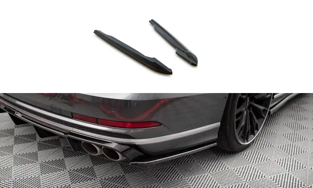 Bezpečná Platba Audi S8 D5, boční difuzory pod zadní nárazník ver. 2, Maxton design