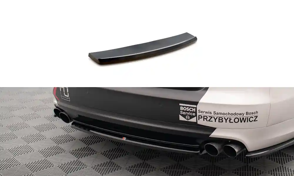 Audi S8 D4, středový spoiler pod zadní nárazník, Maxton Design Levný
