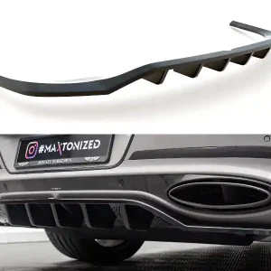 Super Cena Bentley Continental GT Mk3, středový spoiler pod zadní nárazník s žebrováním, Maxton Design
