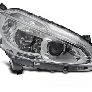 Přední světlo PEUGEOT 208 12-15 chrom PRAVÉ TYC Horká Nabídka