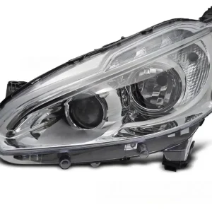 Autentický Přední světlo PEUGEOT 208 12-15 chrom LEVÉ TYC