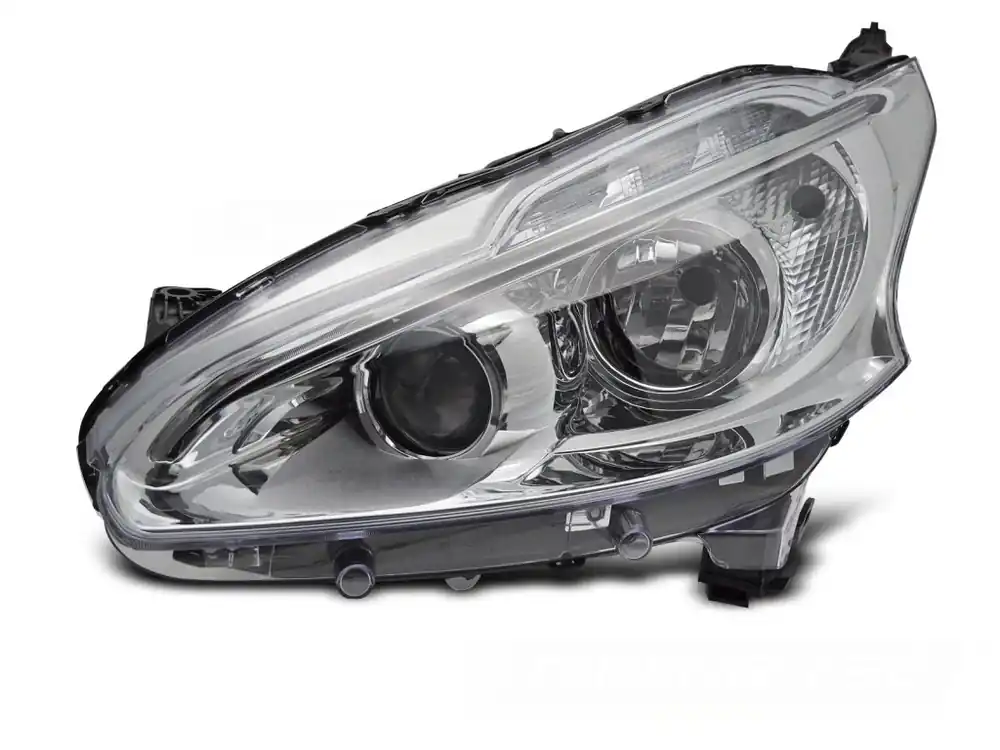 Autentický Přední světlo PEUGEOT 208 12-15 chrom LEVÉ TYC