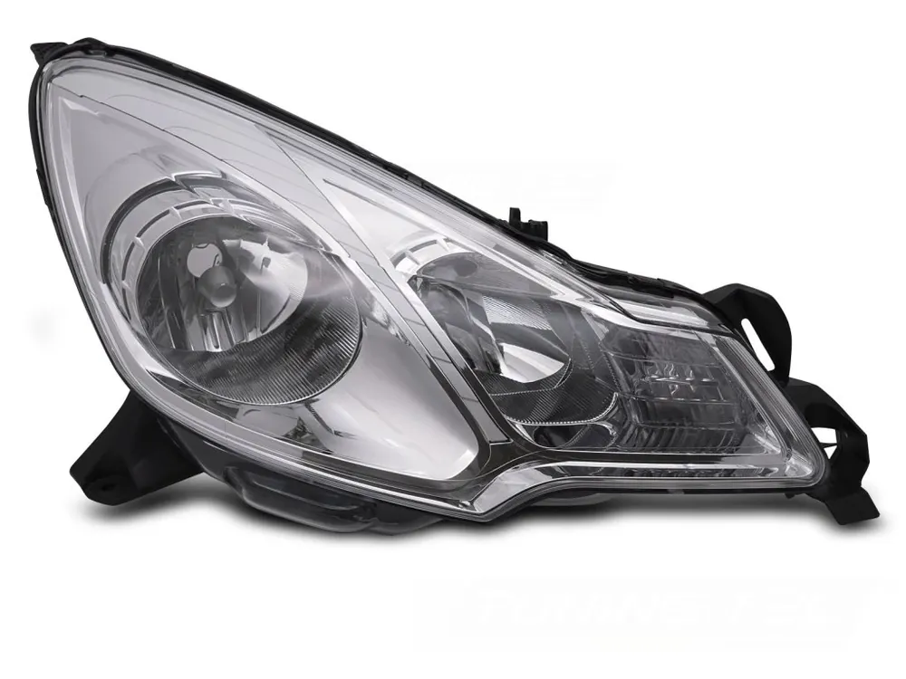 Přední světlo CITROEN C3 09-12 chrom PRAVÉ TYC Zlevněný