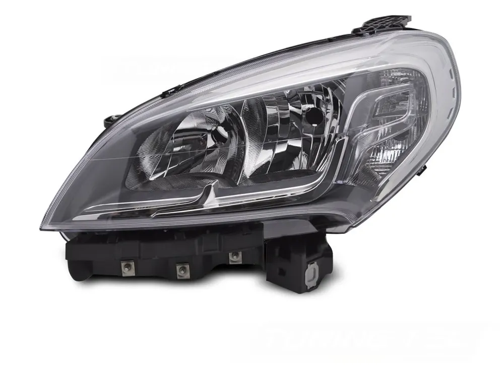 Přední světlo FIAT DOBLO 14-22 chrom LEVÉ TYC Expresní Doručení