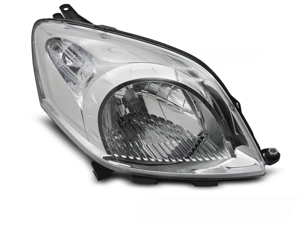 Cenový Hit Přední světlo FIAT FIORINO, QUBO/ CITROEN NEMO/ PEUGEOT BIPPER 2007- chrom PRAVÉ TYC