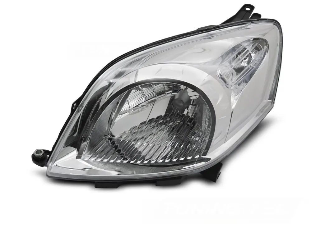 Akce Přední světlo FIAT FIORINO, QUBO/ CITROEN NEMO/ PEUGEOT BIPPER 2007- chrom LEVÉ TYC