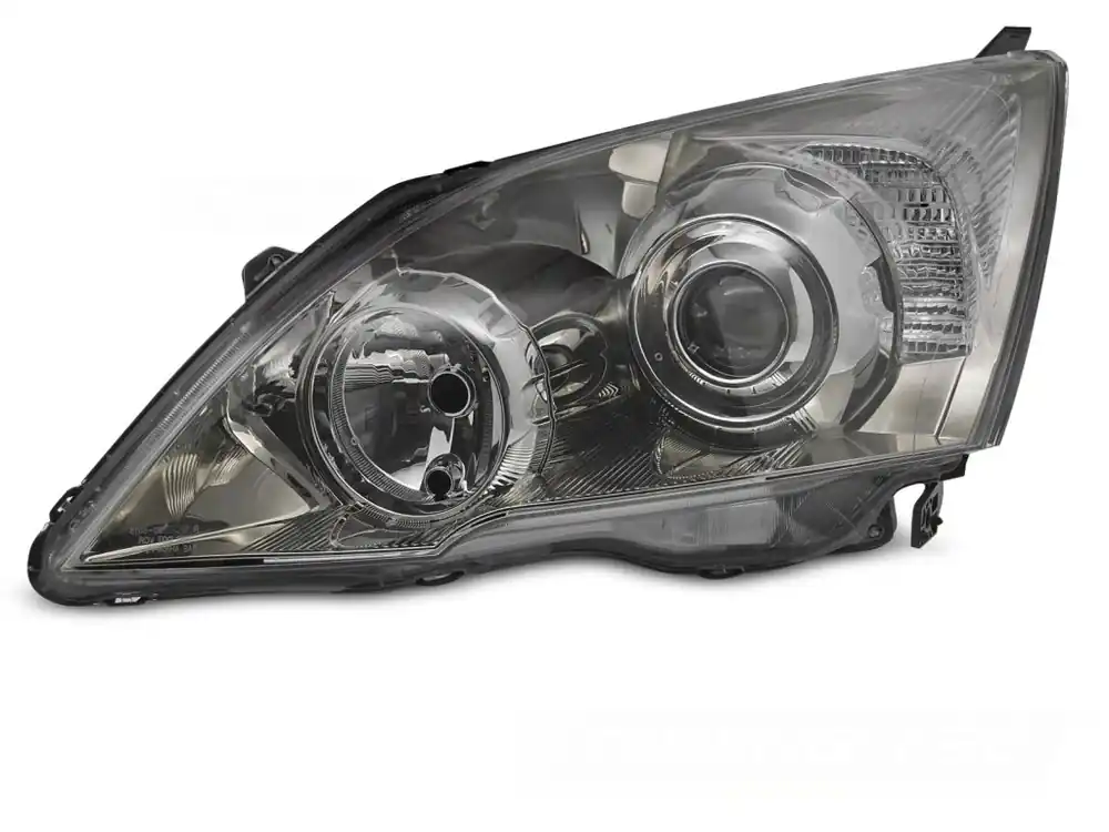 Víkendová Akce Přední světlo HONDA CR-V III 06-12 chrom/kouřové LEVÉ TYC