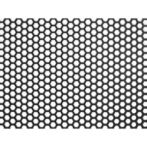 Plastová mřížka do nárazníku, černá, HoneyComb 120×40 cm (10×8mm) Speciální Cena
