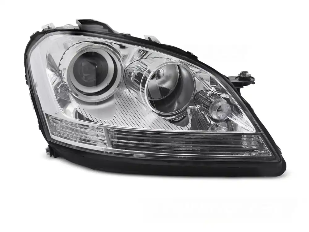 Horká Nabídka Přední světlo MERCEDES W164 05-08 chrom PRAVÉ TYC