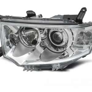 Přední světlo MITSUBISHI PAJERO 10-15 chrom LEVÉ TYC Must-Have
