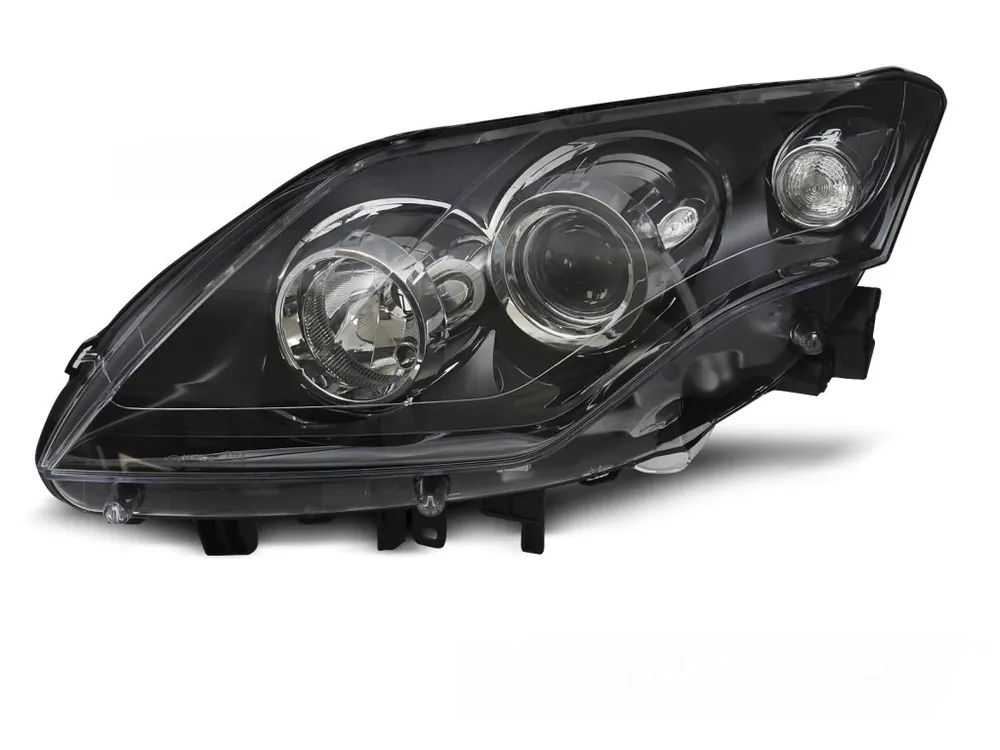 Autentický Přední světlo RENAULT LAGUNA III 07-11 černé LEVÉ TYC