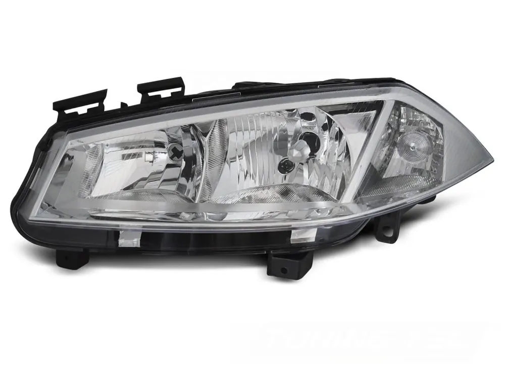 Přední světlo RENAULT MEGANE II 02-05 chrom LEVÉ TYC Bezpečná Platba