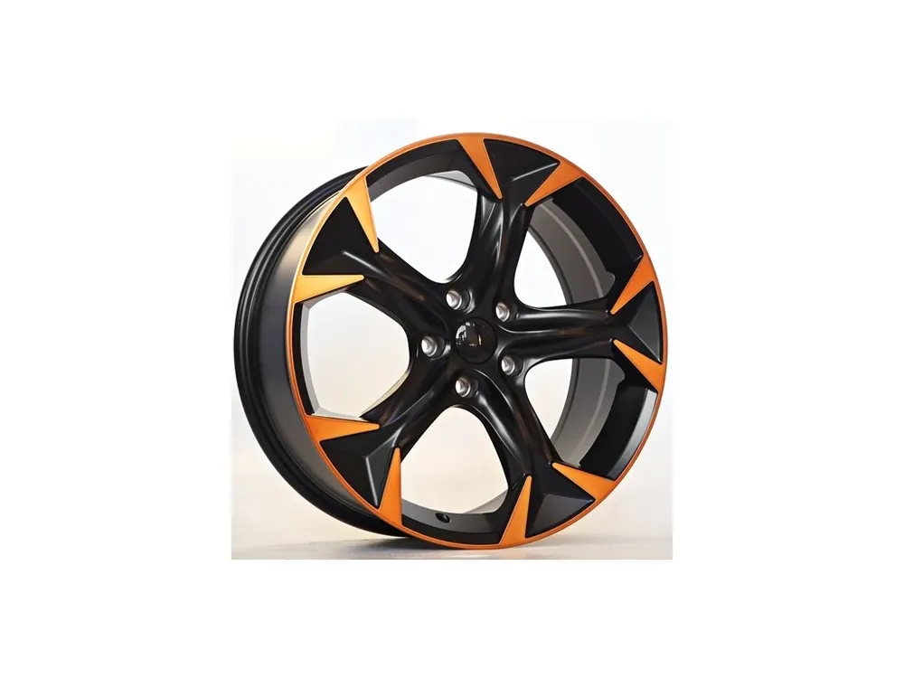 Alu kola Replica Sven 8X18 5X112 ET45 57,1 Matt Black Polished Bronze Top Prodej
