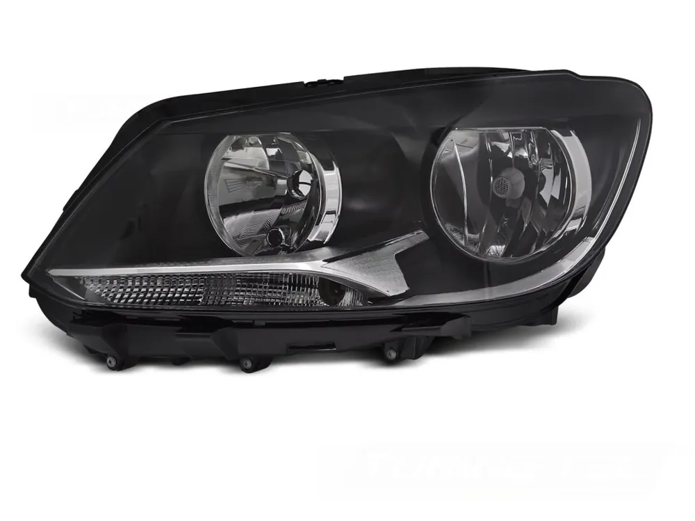 Vrácení Zdarma Přední světlo VW CADDY, TOURAN 11-14 černé H7 LEVÉ TYC