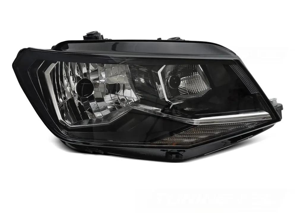 Přední světlo VW CADDY 15-20 černé H4 PRAVÉ TYC Ověřený