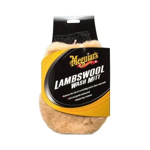Meguiar‘s Lambswool Wash Mitt - mycí rukavice z pravé jehněčí vlny Ověřený