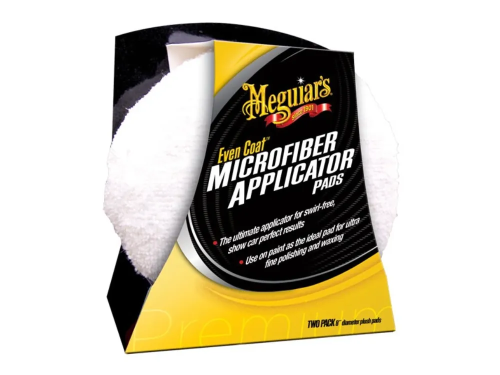 Hit Sezóny Meguiar‘s Even Coat Microfiber Applicator Pads - mikrovláknové aplikátory (2 kusy)