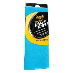 Novinka Meguiar‘s Perfect Clarity Glass Towel - mikrovláknová utěrka na okna a skla, 40 cm x 40 cm