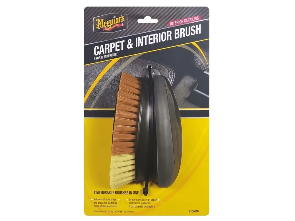 Meguiar‘s Carpet & Interior Brush - detailingový kartáč na interiér Nejlepší Cena
