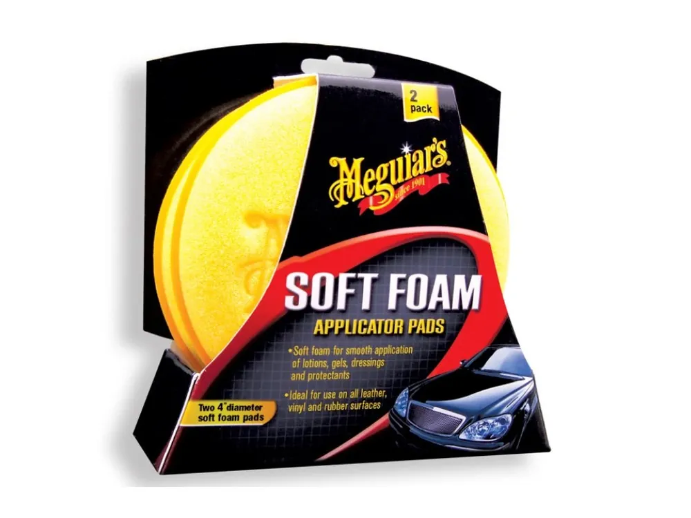 Cenově Výhodný Meguiar‘s Soft Foam Applicator Pads - pěnové aplikátory, balení 2 kusy