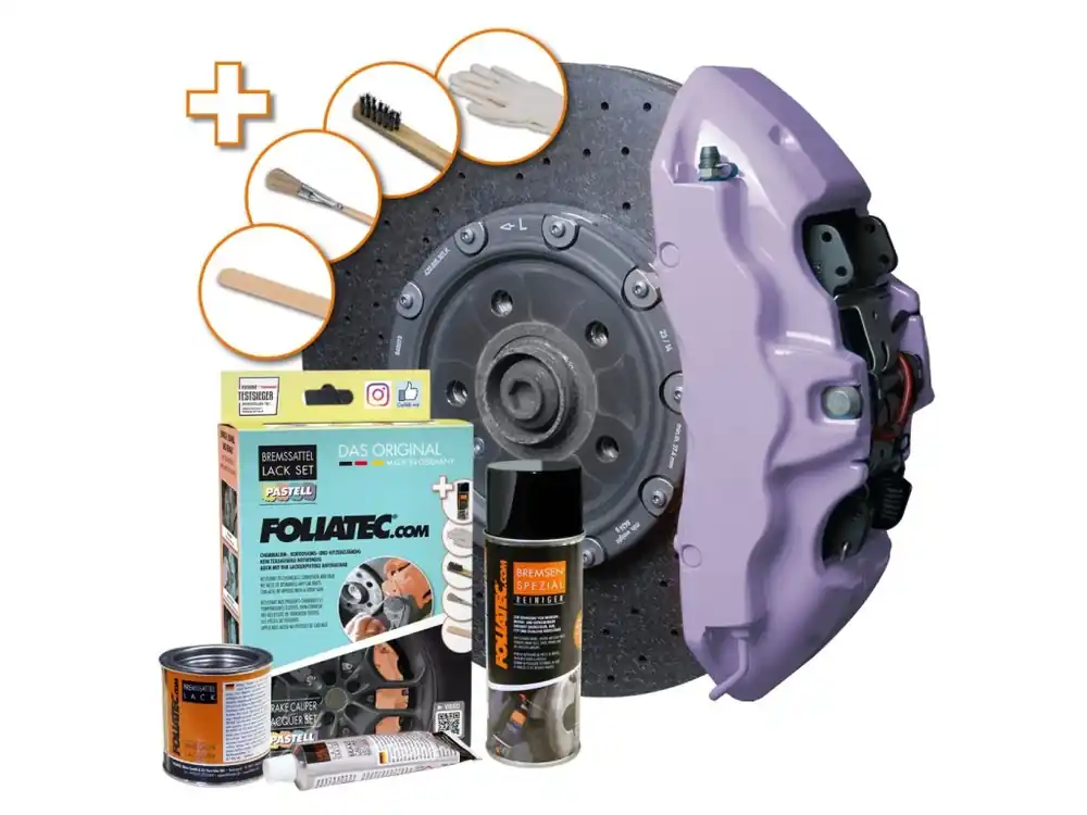 FOLIATEC dvousložková barva na brzdy, barva pastelová fialová (Soft violet) Přímo Od Výrobce