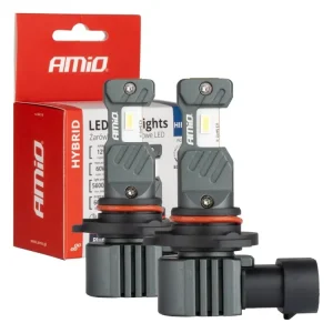 Výhodná Nabídka LED žárovky hlavního svícení Hybrid série HIR2 6000K Canbus 60W AMIO-04119
