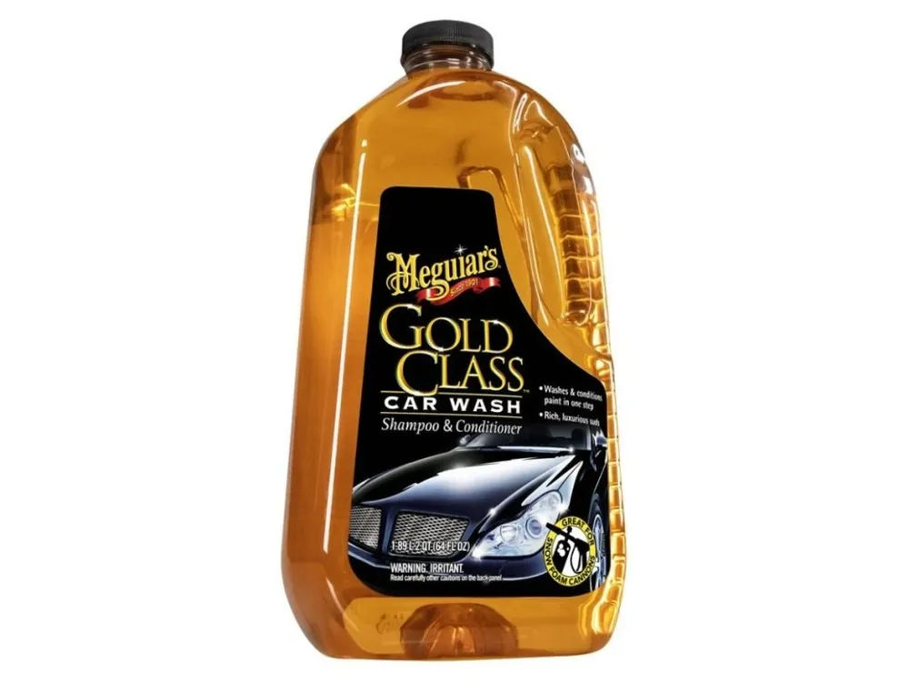 Meguiar‘s Gold Class Car Wash Shampoo & Conditioner - extra hustý autošampon s kondicionéry, 1892 ml Vysoce Kvalitní
