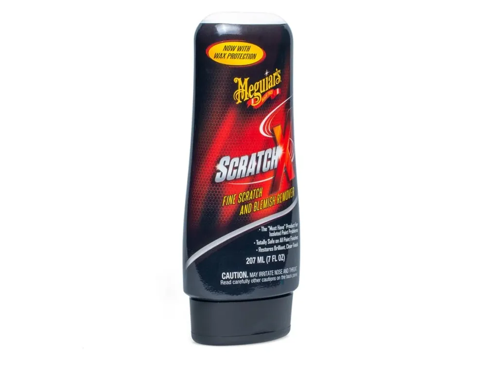 Omezená Nabídka Meguiar‘s ScratchX 2.0 - leštěnka s voskem na lehké, lokální defekty laku, 207 ml