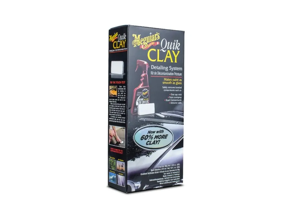 Must-Have Meguiar‘s Quik Clay Starter Kit - základní sada pro dekontaminaci laku